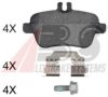 A.B.S. 37905 OE Brake Pad Set, disc brake
